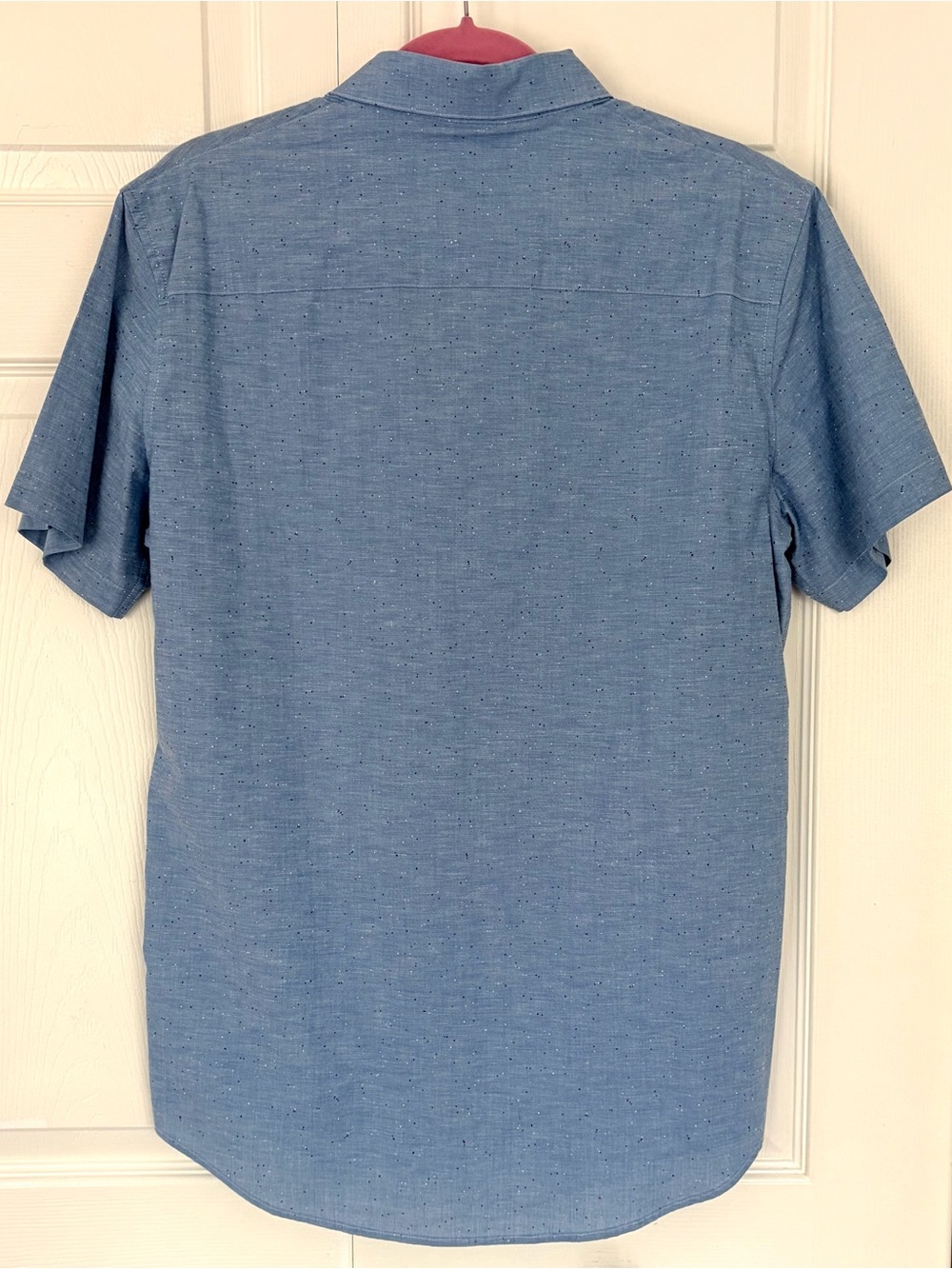 TravisMathew Shirt Eagle Pride Short Sleeve Button Up Woven Shirt New Medium - Picture 8 of 14